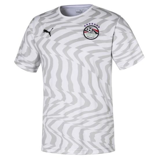 Macron Halley Maillot Manches Courtes pour Hommes | Royal - Blanc