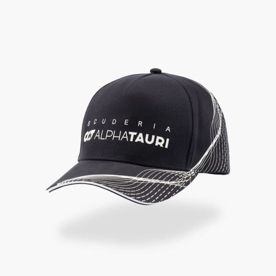 Casquette Alfa Romeo F1 2023 - Officielle, Bord Plat, Taille Unique, Logo 3D, 100% Polyester