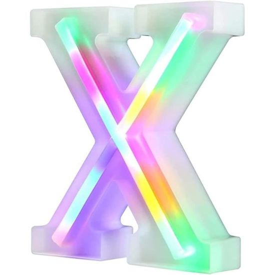 Lettres De L'alphabet LED Néon à Piles Ou USB Pour Décoration Murale De Mariage, Fête D'anniversaire, Noël, Maison, Bar (C