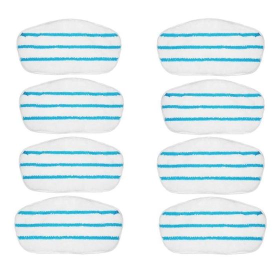 Lot De 10 Tampons De Rechange Pour Nettoyeur Vapeur - Compatible Avec Plusieurs Modèles (réf. 01)