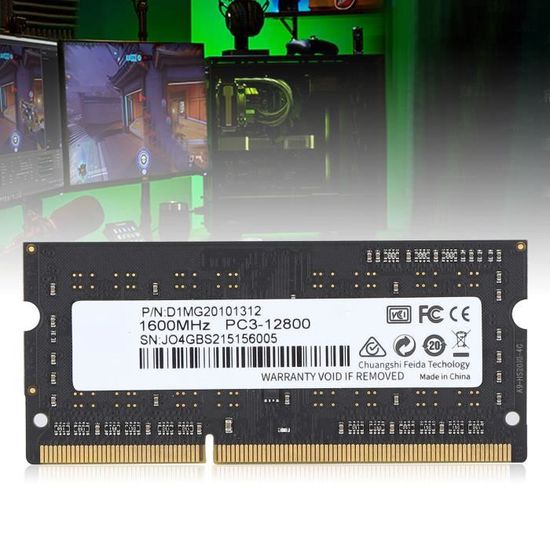 Barrette Mémoire RAM DDR3 4Go Pour PC Portable - Spécifique HP Pavilion 15-g029wm, PC3-12800, Occasion Testée