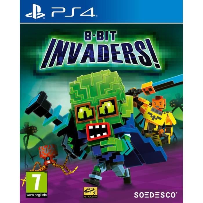 8 Bit Invaders PS4 Neuf - vue 4