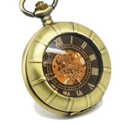 Montre à gousset mécanique steampunk vintage co...