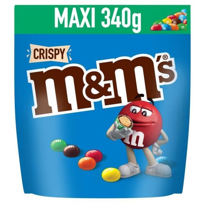 M&M'S - Crispy 340G - Lot De 3