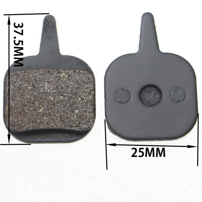 Pièce Détachée,1 paire-2 pièces vtt VTT plaquettes de frein pour Shimano M445 355 395 pièces de vélo cyclisme résine - Type SKU18