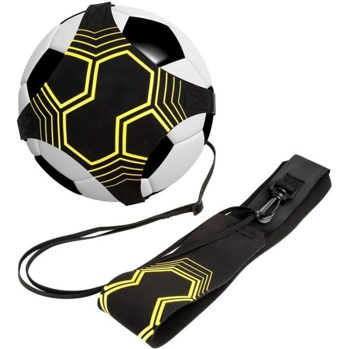 Football Kick/Lancer Entraîneur Solo Entraînement Pratique de Contrôle de l'Aide à la Formation Ceinture Réglable pour Enfants Adult