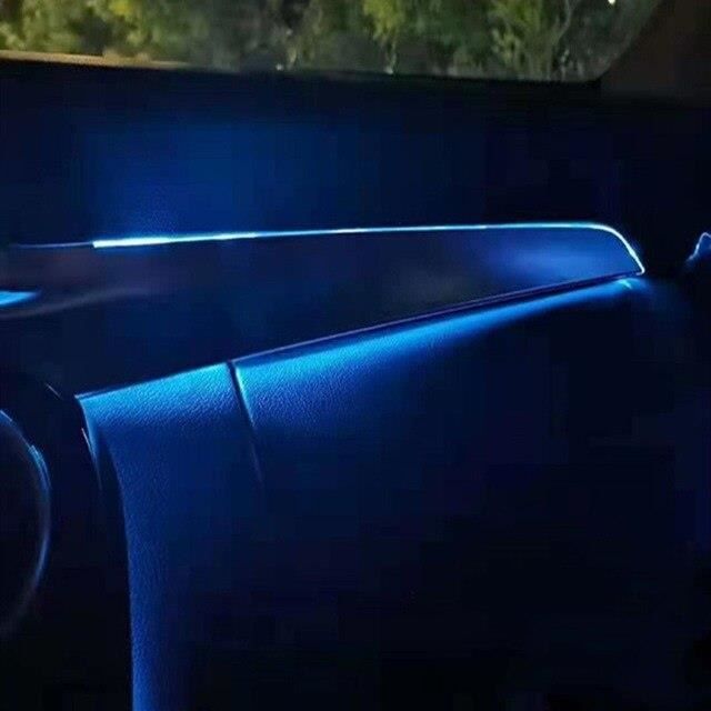 Couleur W205 12Couleurs Feu d'Ambiance Adapté à la Mercedes-Benz W205 x253 GLC Classe C copilote, Couvercle d