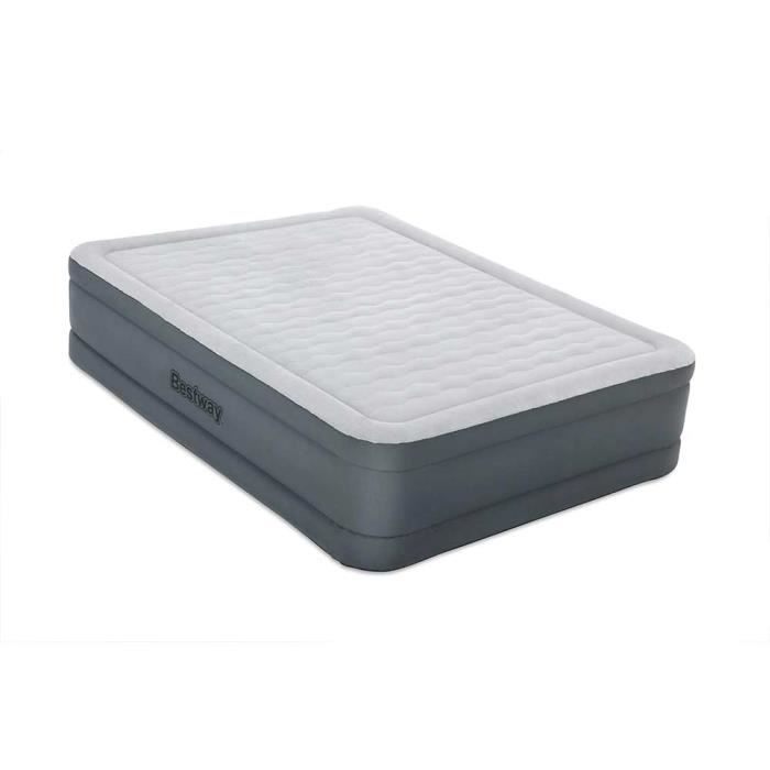 Bestway 69075 Matelas gonflable double Fortech 152x203x46cm