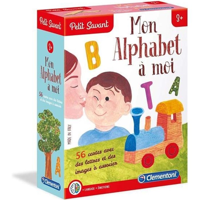 CLEMENTONI Petit Savant - Mon alphabet à moi - 3 ans et +