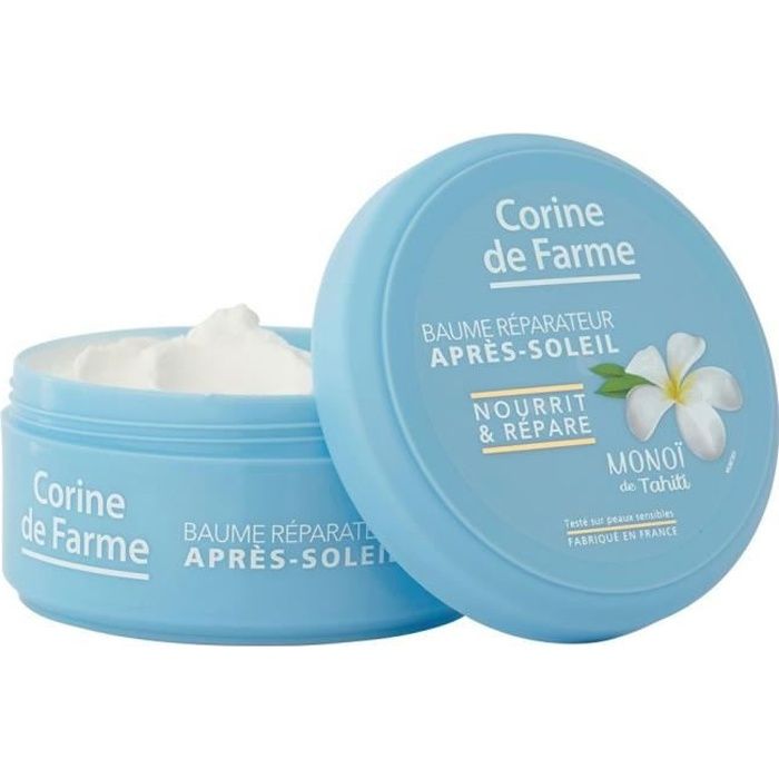 CORINE DE FARME Baume Réparateur Après Soleil Monoï de Tahiti Beurre de Mangue - 150 ml