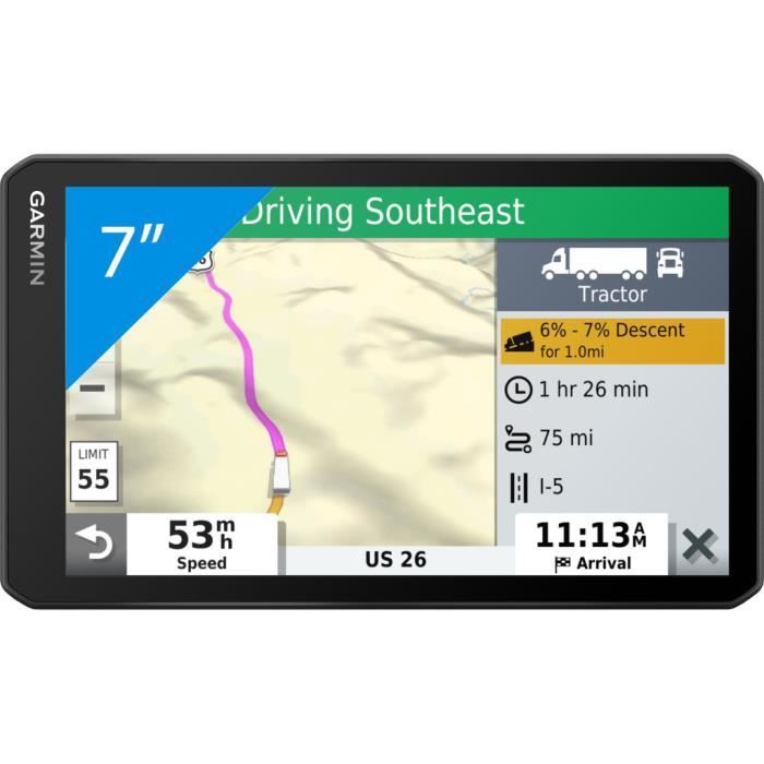 Garmin Dezl LGV700, EU MT-S, GPS - Navigation pour poids lourds