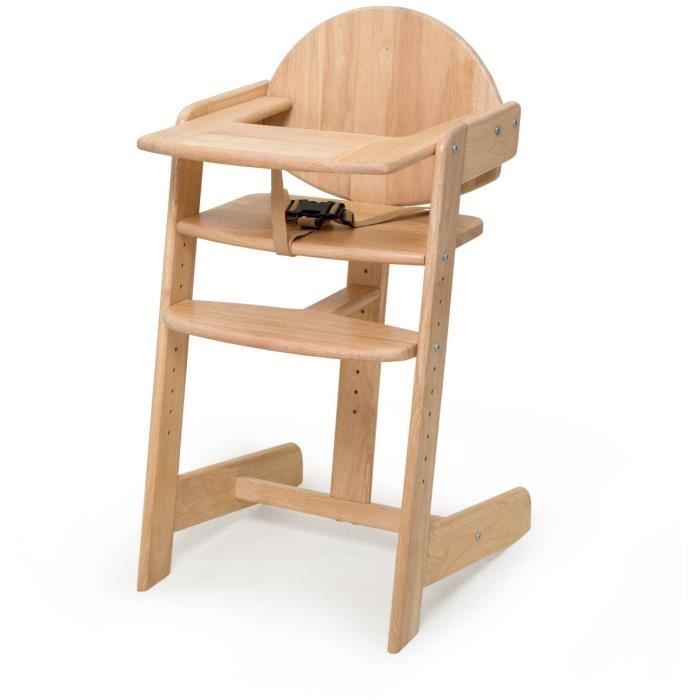 LAWALU BY GEUTHER Chaise haute EvolutiveFilou naturelle