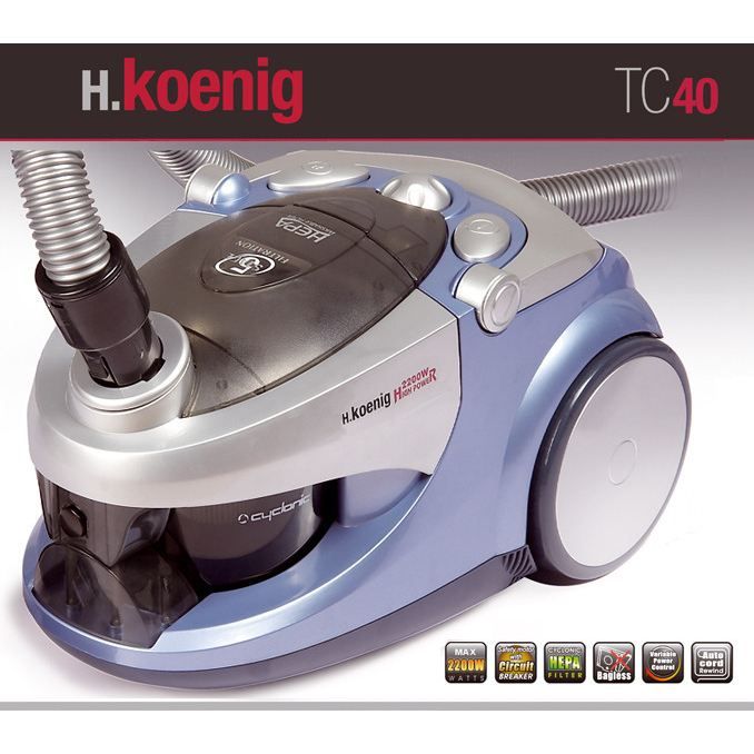 H. KOENIG TC40 2200W BLEU