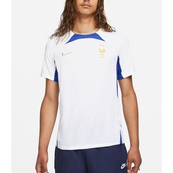 Maillot Entrainement France FFF Away Blanc Adulte