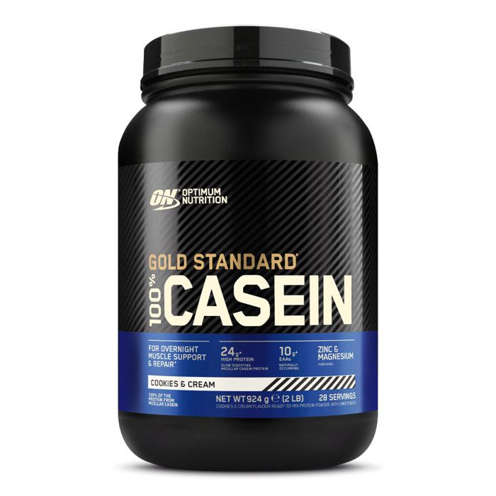 100% Casein Gold Standard Optimum Nutrition 908g Cookie And Cream