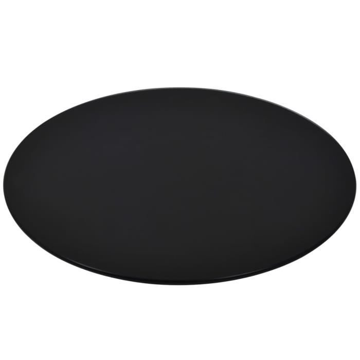 Dessus de table-Plateaux de table rond Verre trempé 700 mm