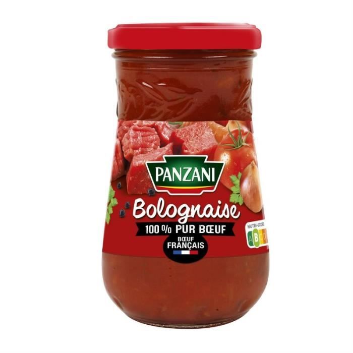 PANZANI - Bolognaise Pur Boeuf 200G - Lot De 4