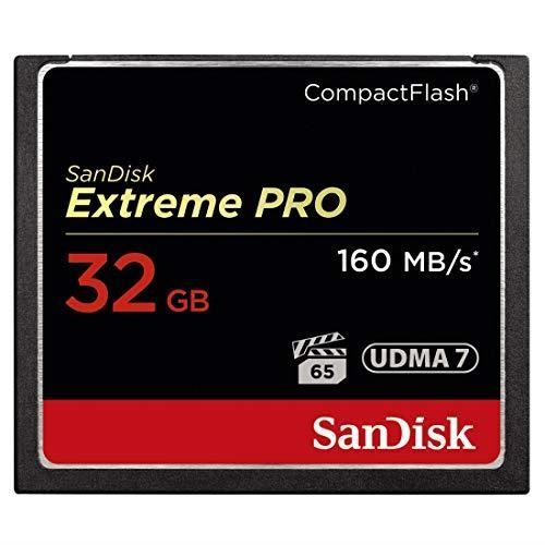 Carte Mémoire CompactFlash SanDisk Extreme Pro 32 Go UDMA7 (SDCFXPS-032G-X46)