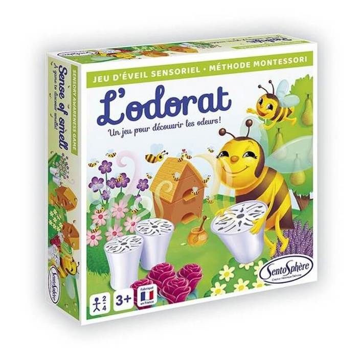 SENTOSPHERE Jeu Sensoriel L'odorat - Pour Enfant