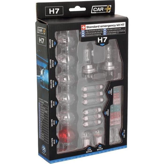 Coffret ampoules de sécurité H7