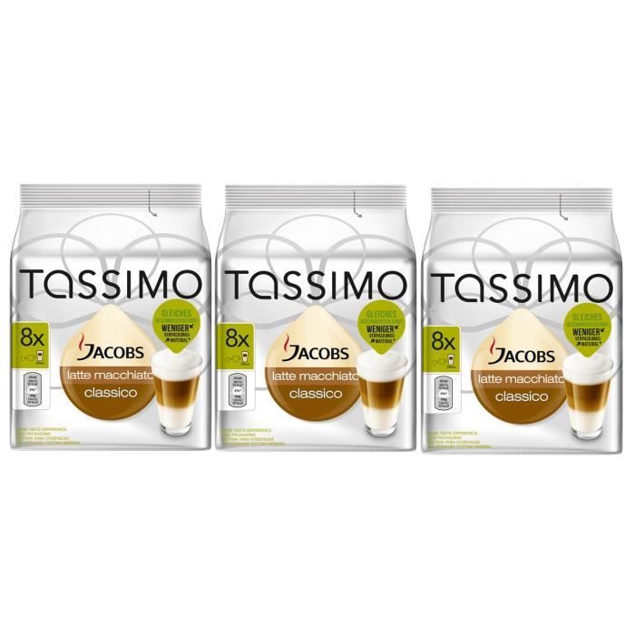 TASSIMO Jacobs Latte Macchiato Classico 24 Dosettes