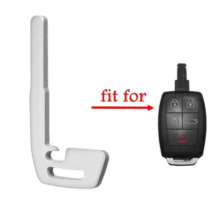REMOTE KEY TELECOMMANDE CLE LAME KEYLESS BALDE UNCUT POUR VOLVO C30 C70 S40 V50