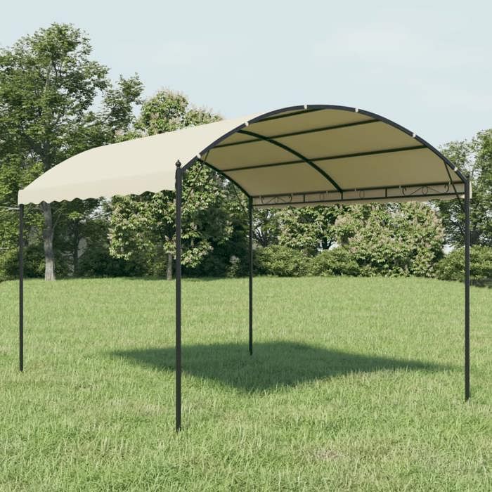 VidaXL Tonnelle Tissu Crème 48029