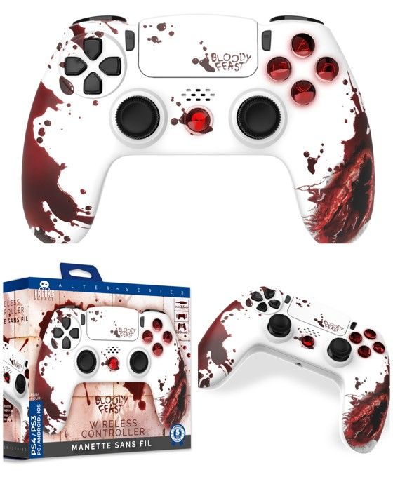 Manette PS4 Bluetooth pour PLAYSTATION SONY Manette BT ZOMBIE PRISE CASQUE 3.5 JACK