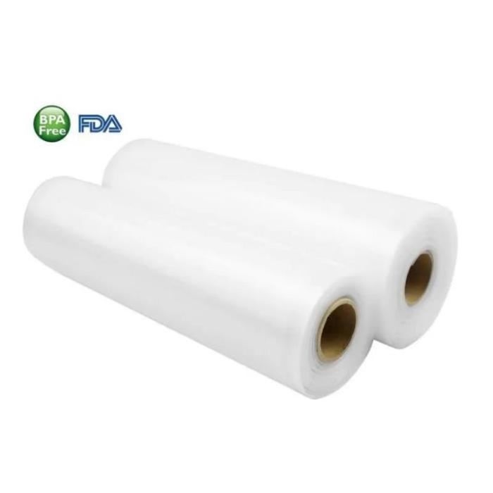 Rouleaux Film Sous Vide Alimentaire 28cm X 6m - Lot De 4 - Qualité Pro Sans BPA