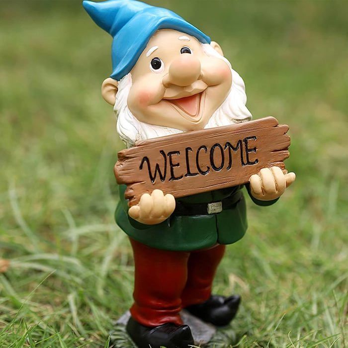 Figurine Gnome D'automne En Résine - 15 Cm, Décoration Halloween, Thanksgiving, Maison, Jardin, Cadeau