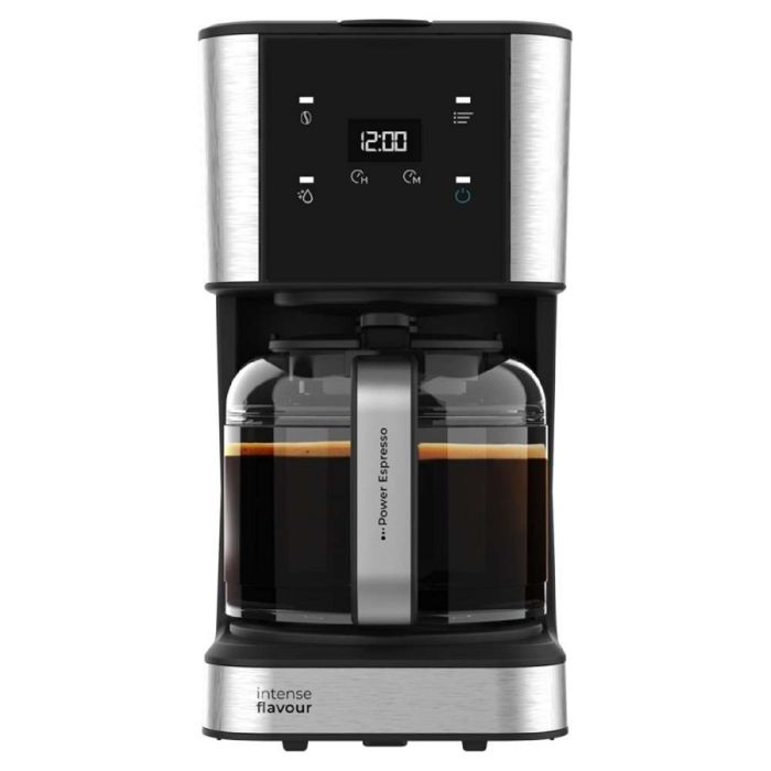 Cecotec cafetières filtre Coffee 66 Drop & Touch. Cafetière de goutte à goutte avec capacité allant jusquà 12 tasses en acier