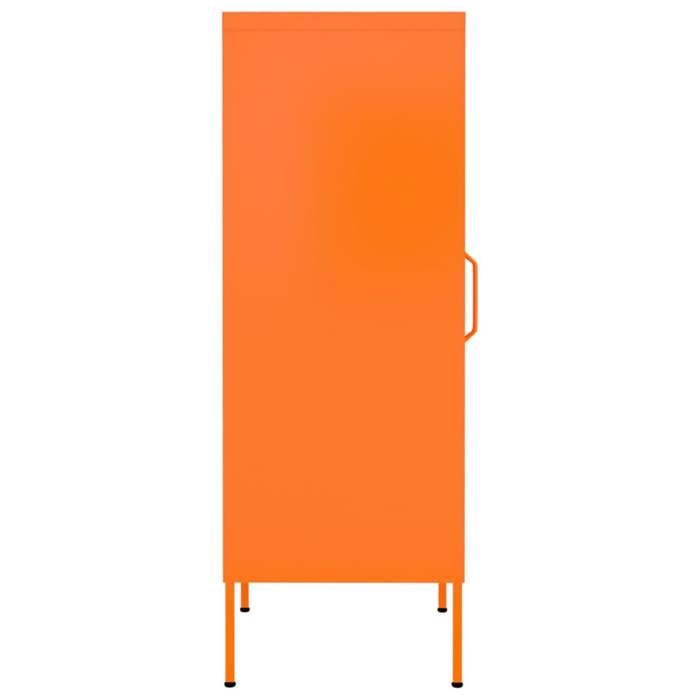 SALE dhiver Armoire de rangement - BURKE - Meuble haute - Orange 425x35x1015 cm Acier AA214