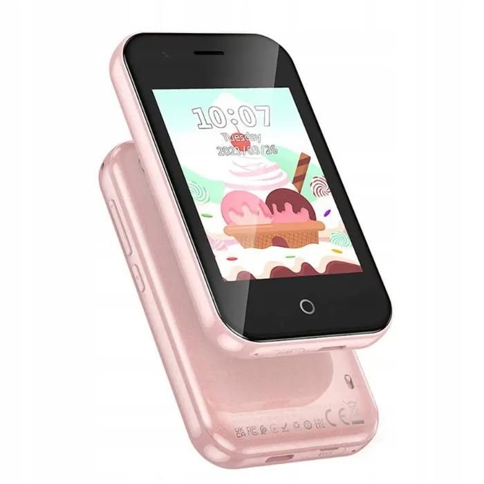 HOCO Y102 Smartphone Kids 28 pouces Rose – Téléphone enfant 2G Nano SIM caméras 800 mAh