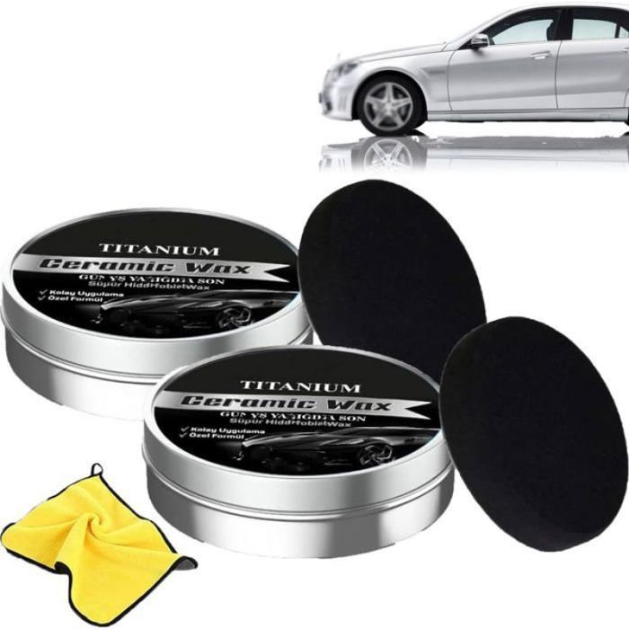 Color Titanium Scratch Repair Titanium Ceramic Wax Car Care Polish Auto Scratch Repair Remover Wax ...