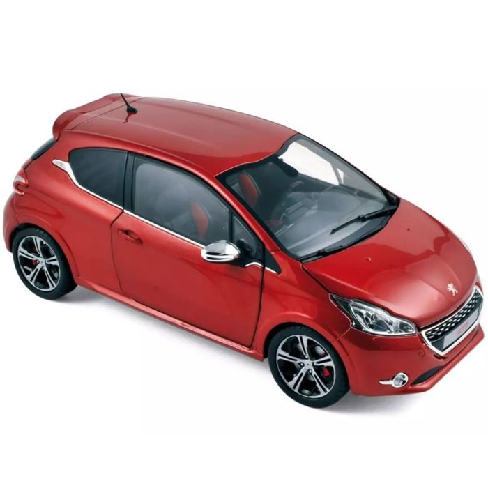 Véhicule miniature de collection - NOREV - PEUGEOT 208 GTI 2013 - Échelle 1/18 - Rouge Rubis - 14 ans+ Véhicule miniature de collection - NOREV - PEUGEOT 208 GTI 2013 - Échelle 1/18 - Rouge Rubis - 14 ans+