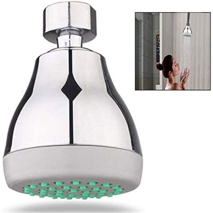 Pommeau de Douche Solaire pour Douche de Piscine et Camping Pommeau Douche Economiseur deau Facile à Nettoyer et à Installer