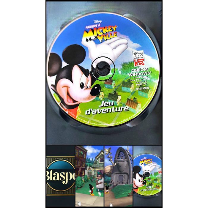 Disney Interactive Disney Panique À Mickeyville Jeu PC Cd-Rom Windows Français Cd Seul Occasion