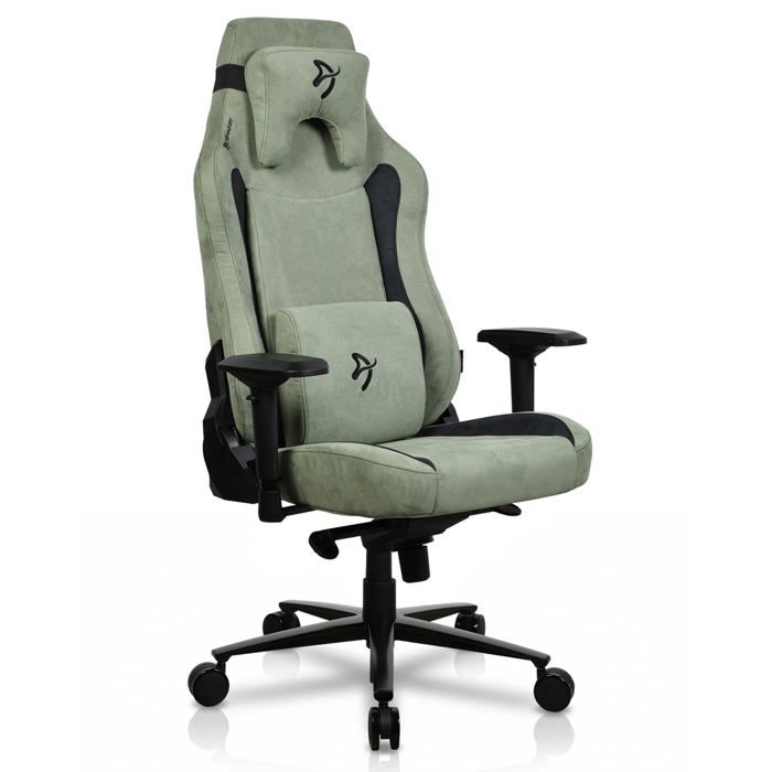 Vernazza Chaise Gaming Ergonomique XL - Super Douce Chaise de Bureau Ajustable Grand Siège Spacieux avec Coussins de Soutien - D