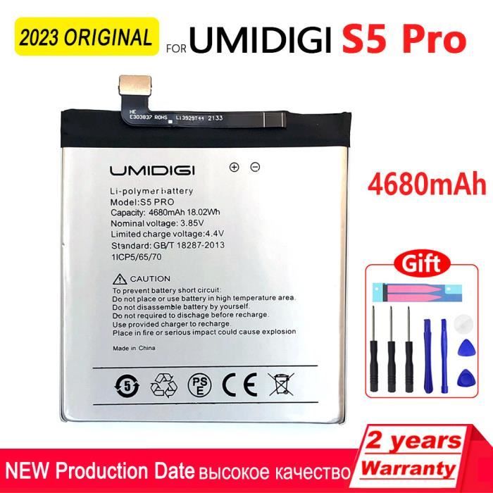 S5 PRO-2023 nouvelle batterie'origine pour UMI Umidigi X G F2 A9 A7 A5 A3  A1 Z2 Z Touch One Max Power S2 Lite - Cdiscount Téléphonie
