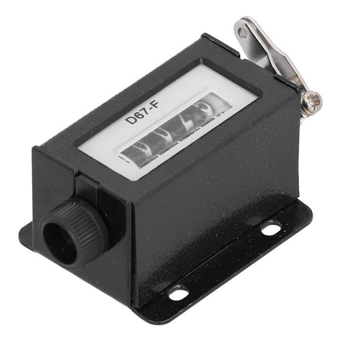 Compteur À 5 Chiffres Compteur Mécanique À 5 Chiffres En Métal À