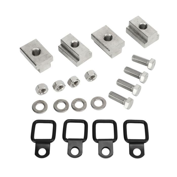 Akozon Vis de fixation Kit d'écrous Vis et écrou, 4 Jeux de Vis de ...