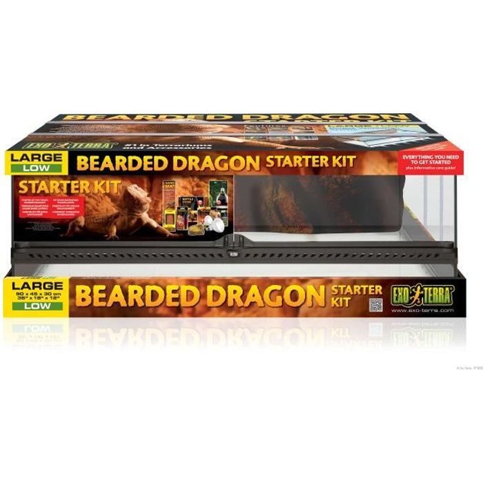 Starter Kit Pogona Exo Terra Cdiscount Animalerie