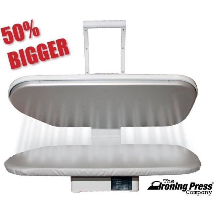 Presse à Repasser à Vapeur - Taille Régulier (64cm x 27cm, 1.400watt) Pour un Repassage Rapide + de Nombreux Accessoires!