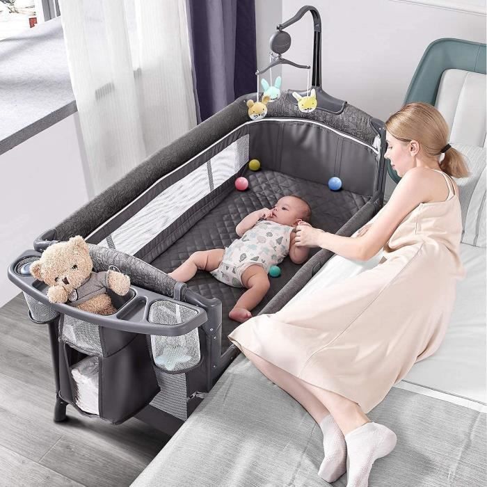 Ad0vel Lit Parapluie Bebe Avec Matelas Berceau Cododo Pliable Pour Voyage Leger 33 Cdiscount Maison