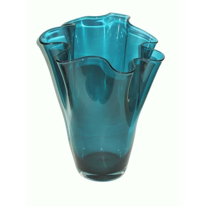 Vase Rosenthal Triu Clear - Verre Cristal Transparent - 22 Cm - Modèle 69132