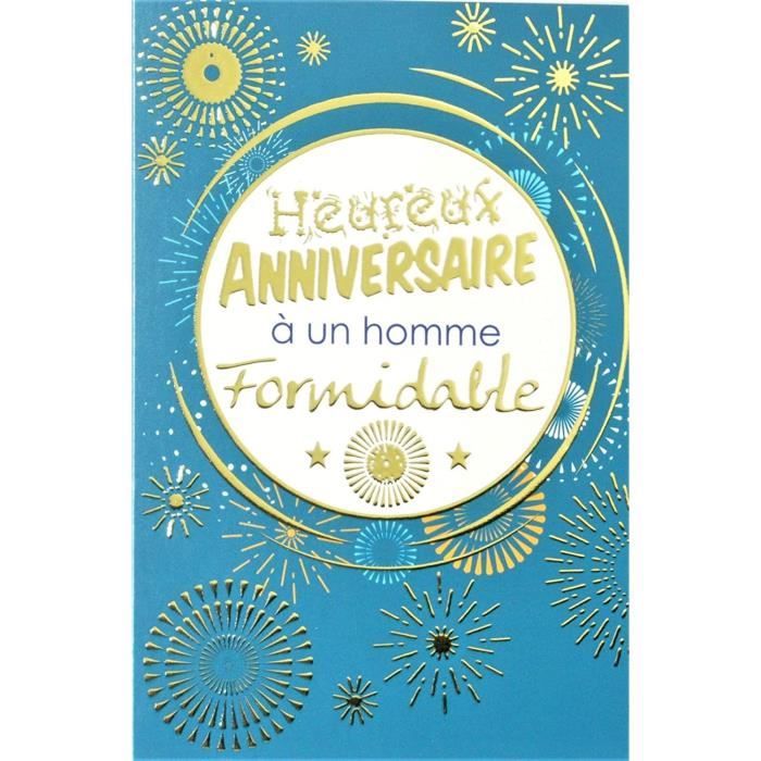 Carte Anniversaire Homme Achat Vente Pas Cher Carte Anniversaire Homme Achat Vente Pas Cher