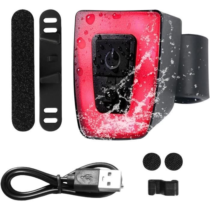 Feu Arrière De Vélo À Led - TRAHOO - Connecteur[H102] - Rouge - Pour
