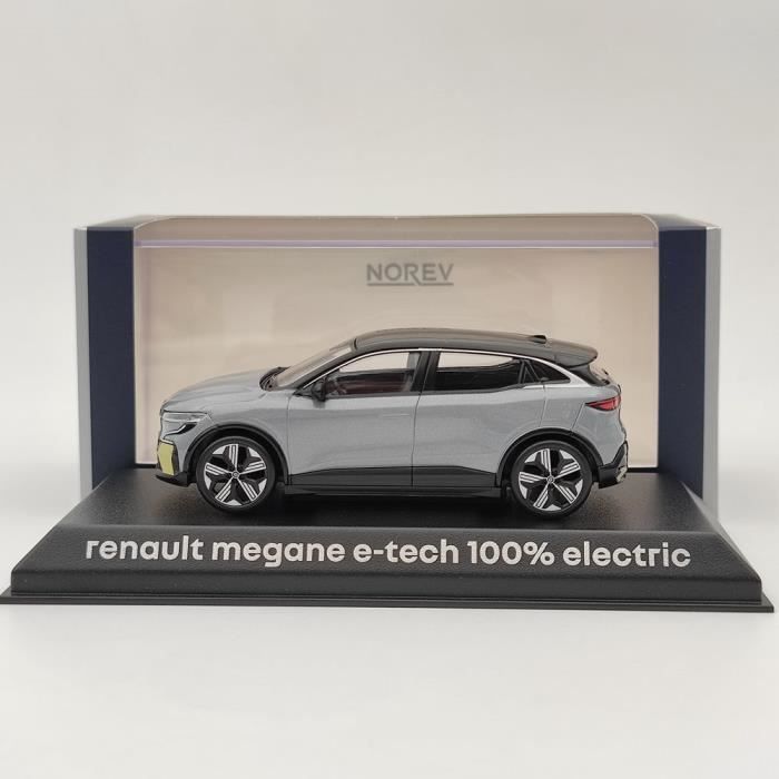 Norev 1/43 Renault Megane E-Tech 100% Electric Grey Diecast Models Car Christmas Gift Limited Collection