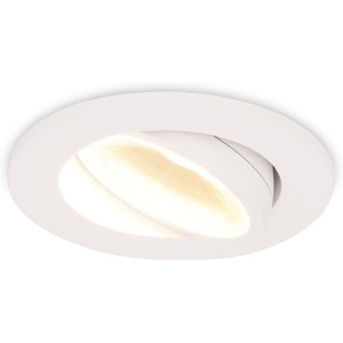Spot Led Encastrable Extra Plats Orientable,4X 5W Spots De Plafond