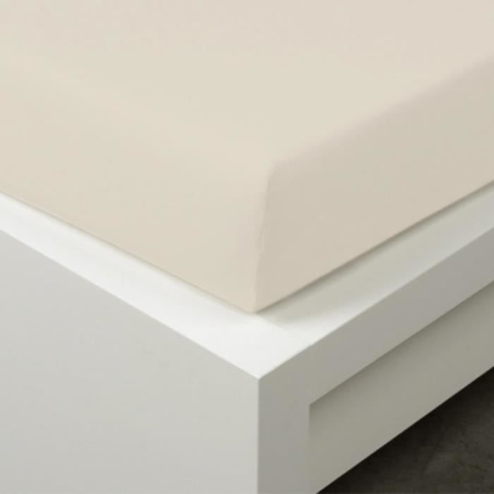 Set De 2 Draps De Lit 150x260 Cm - 100% Coton, Sans élastique, Blanc - Qualité Hôtelière